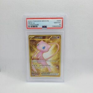 Mew 205 SV PSA 10 Pokemon
Card
